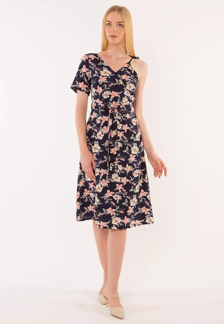 Buy Plain B. Plain B. Floral Dinner Dress Online ZALORA Malaysia