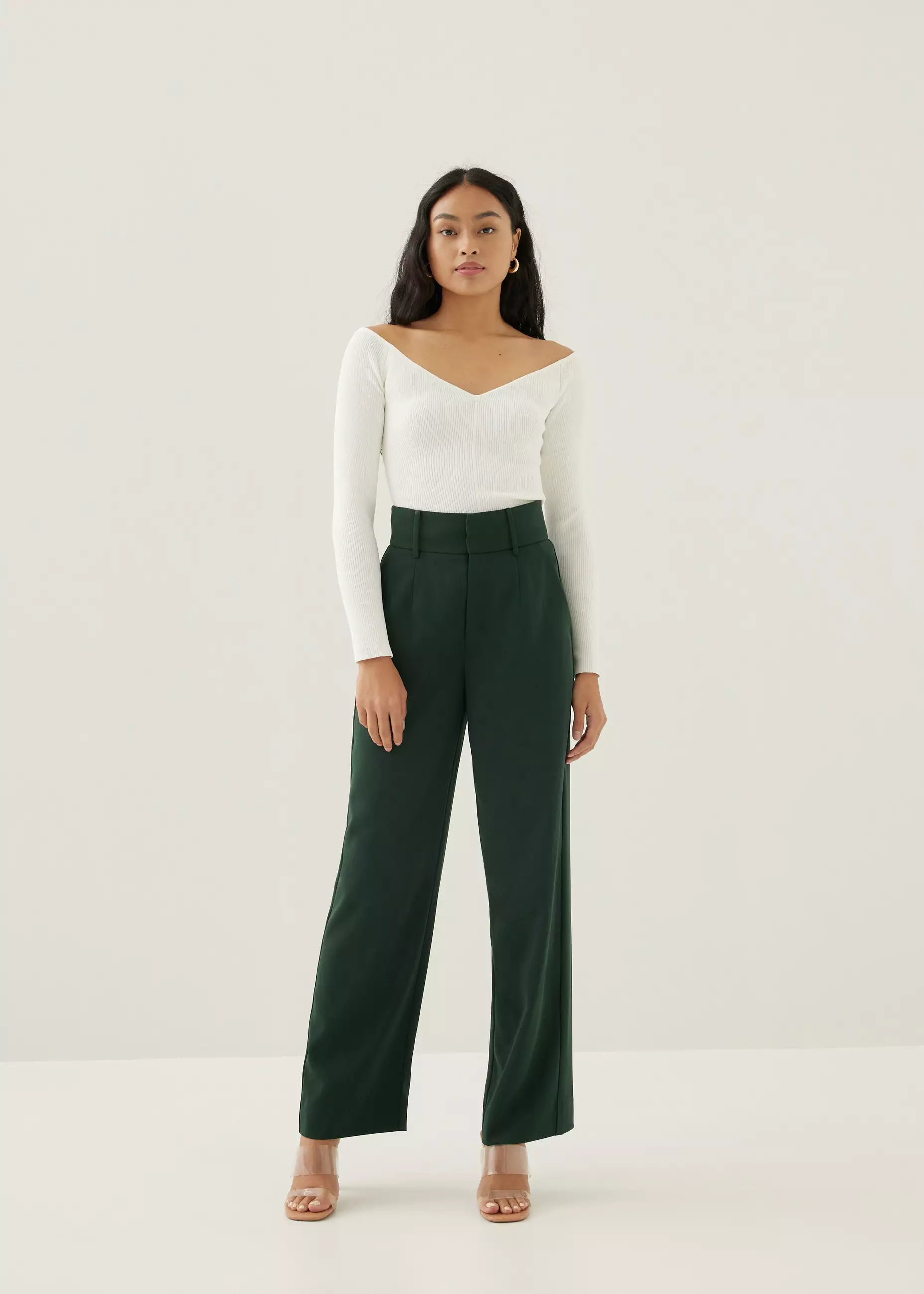 Celana Wanita - Morie Regular Straight Leg Pants