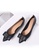 Twenty Eight Shoes black Pointed Mid Heel with Bow VL1703 85C43SHF95E3AFGS_3
