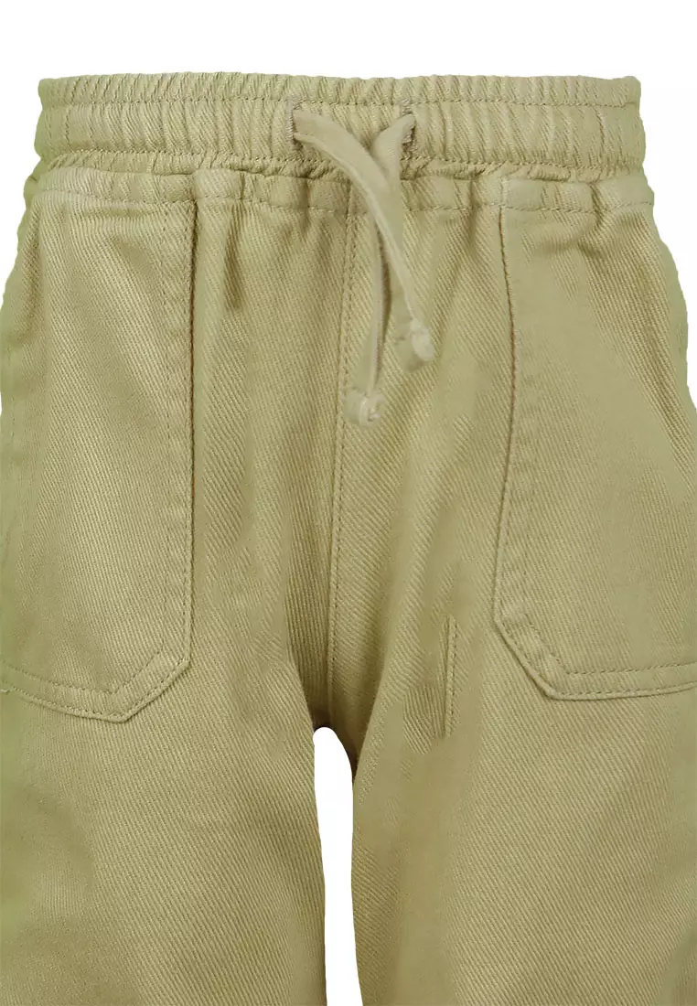 Qna Boy Fujikawa Celana Joger Panjang Anak Beige