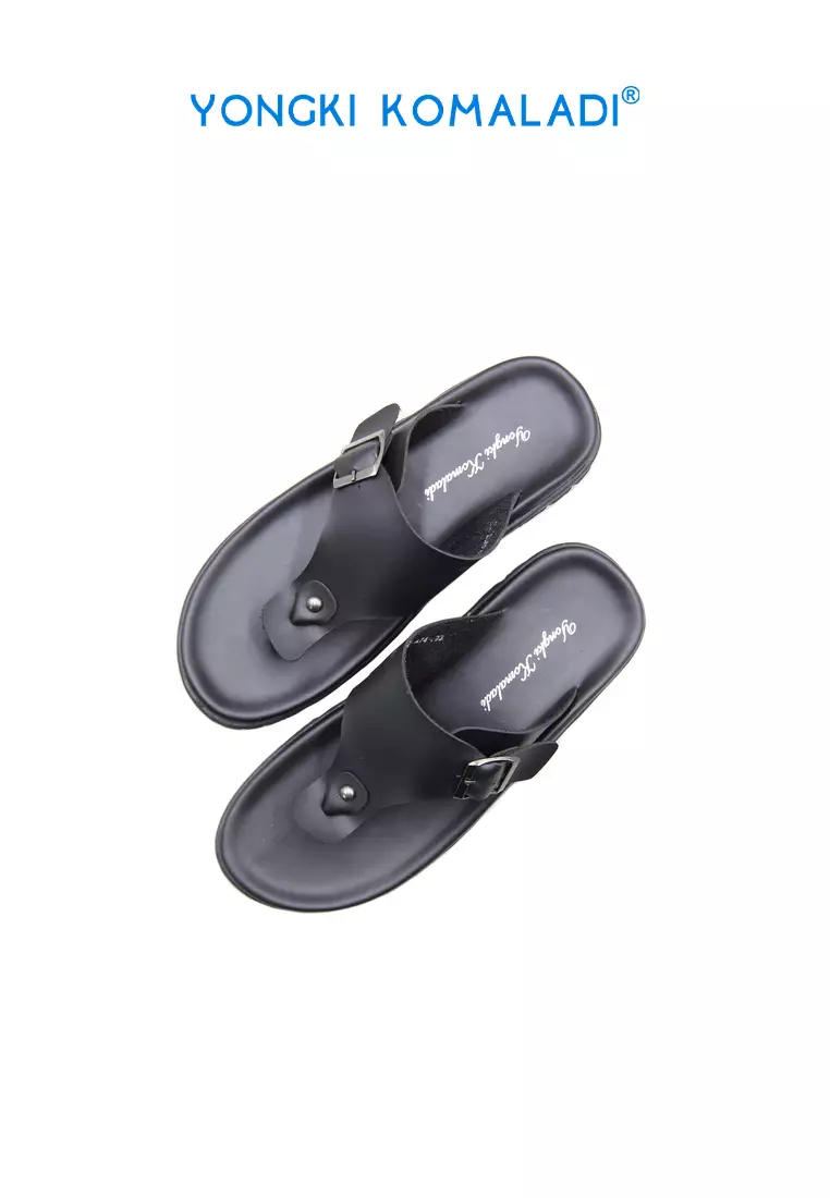 [ ORIGINAL ] YONGKI KOMALADI SANDAL OL-ESRF474-23 HITAM