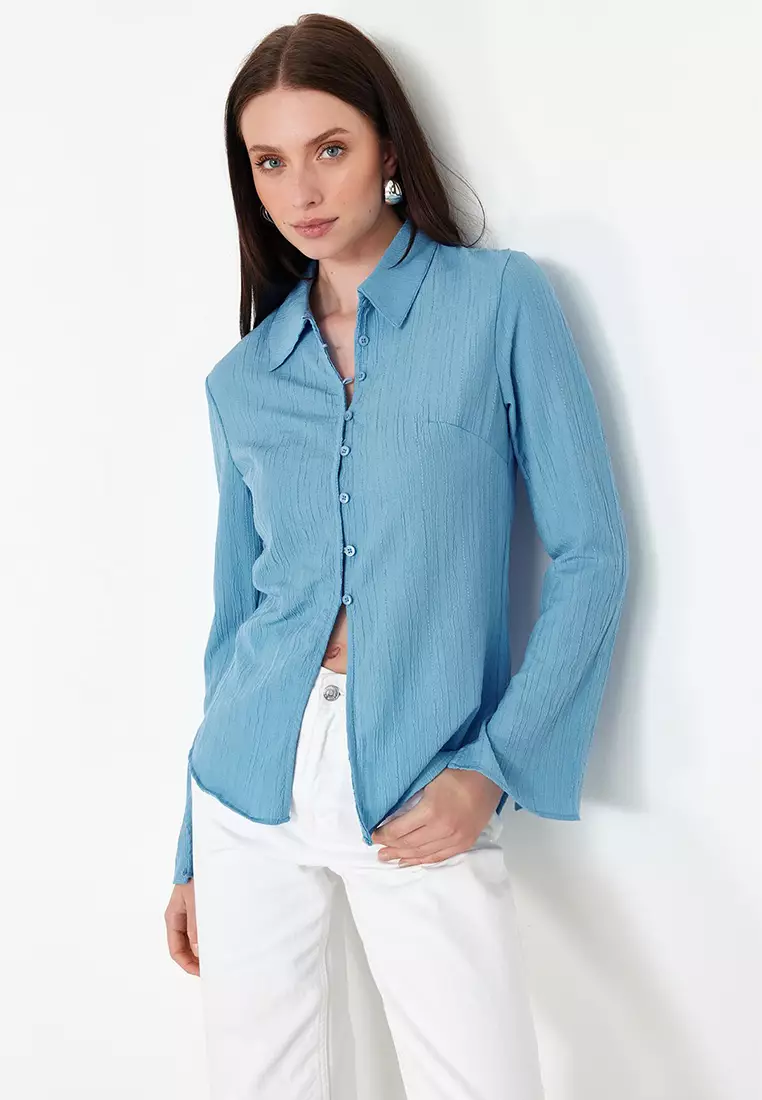 Fitted Long Sleeves Shirt