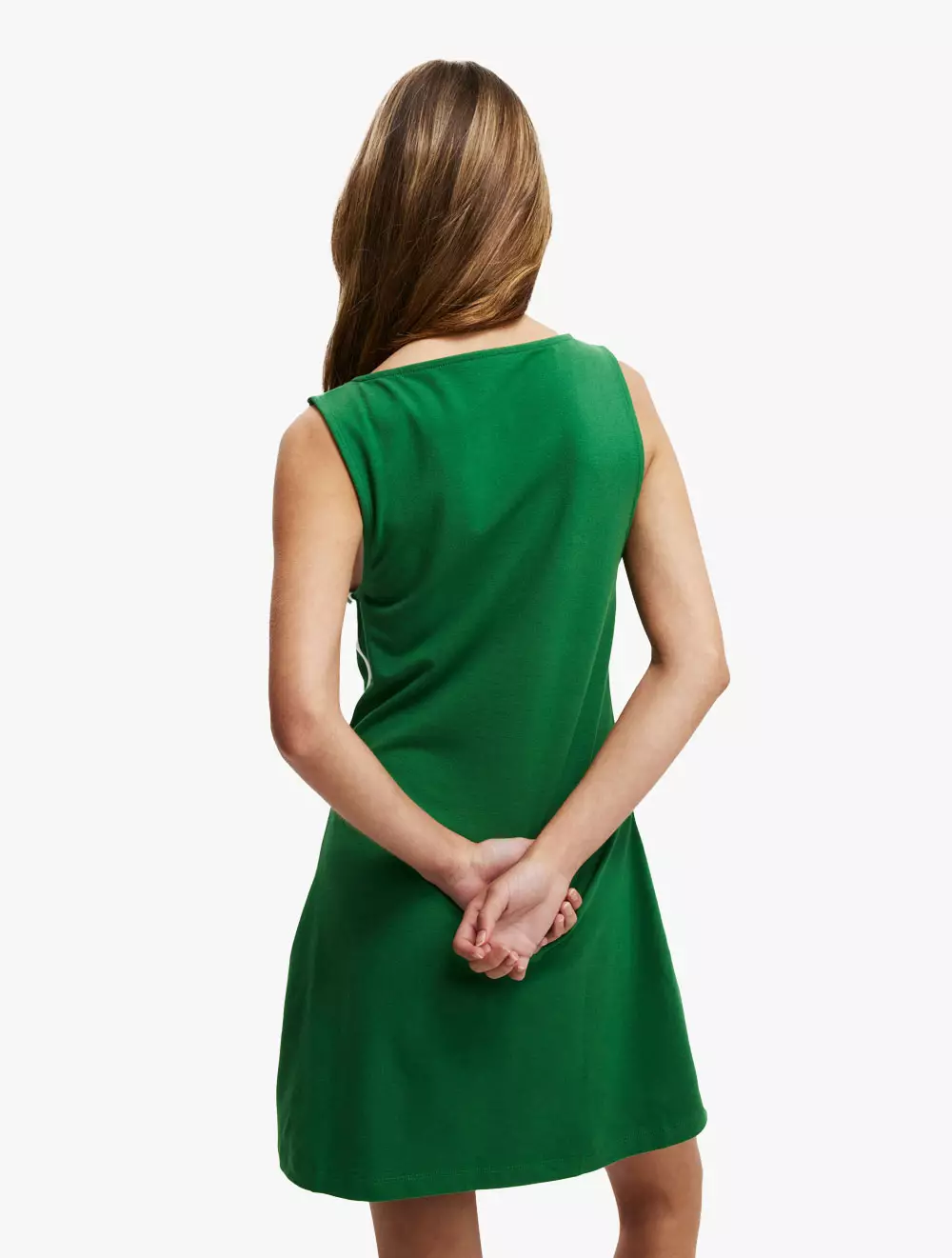 Cotton On - DRESSES - Bella Boat Neck Mini Dress - EMERALD ISLE SIDE STRIPE