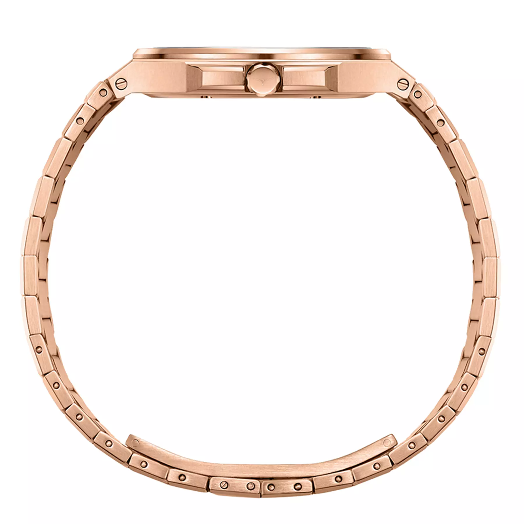 Jam Tangan Pria Analog Zinvo Rival Rosegold + Free Premium Rubber Strap