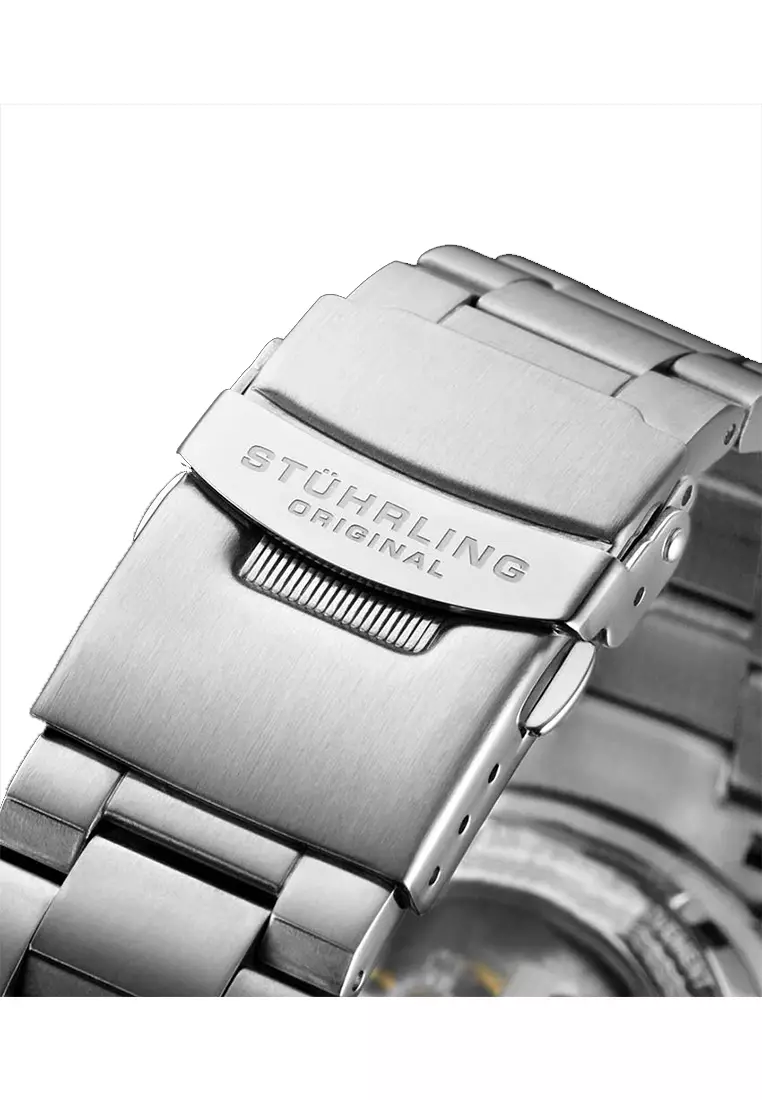 Stuhrling Original Depthmaster 883-02 Jam Tangan Pria Automatic Diver Analog