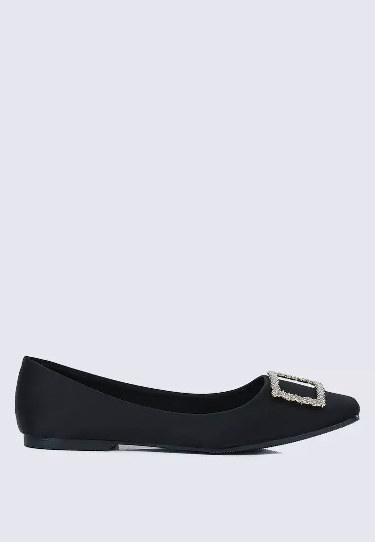 Discount on My Ballerine  shoes - SKU: My Ballerine Elsa Comfy Ballerina In Black