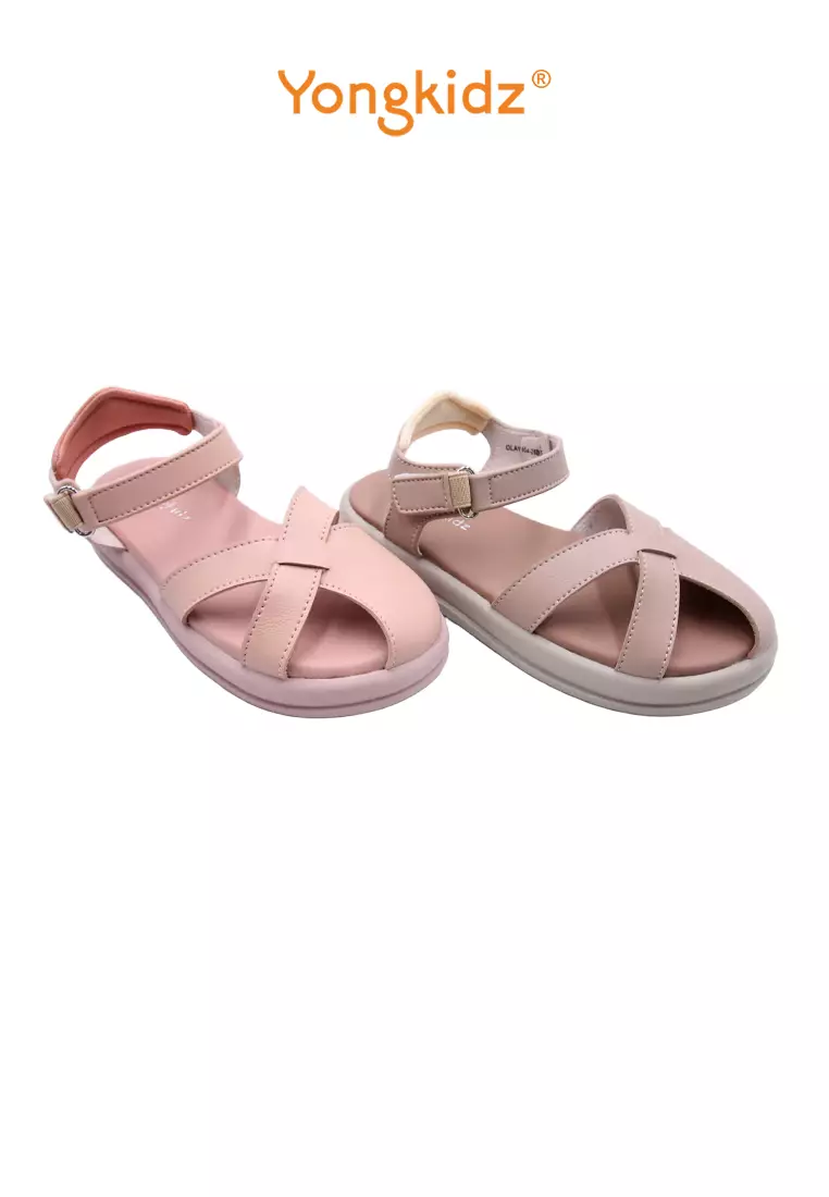 YONGKIDZ VINNY SANDAL ANAK PEREMPUAN OL-AY404-BE MOCCA