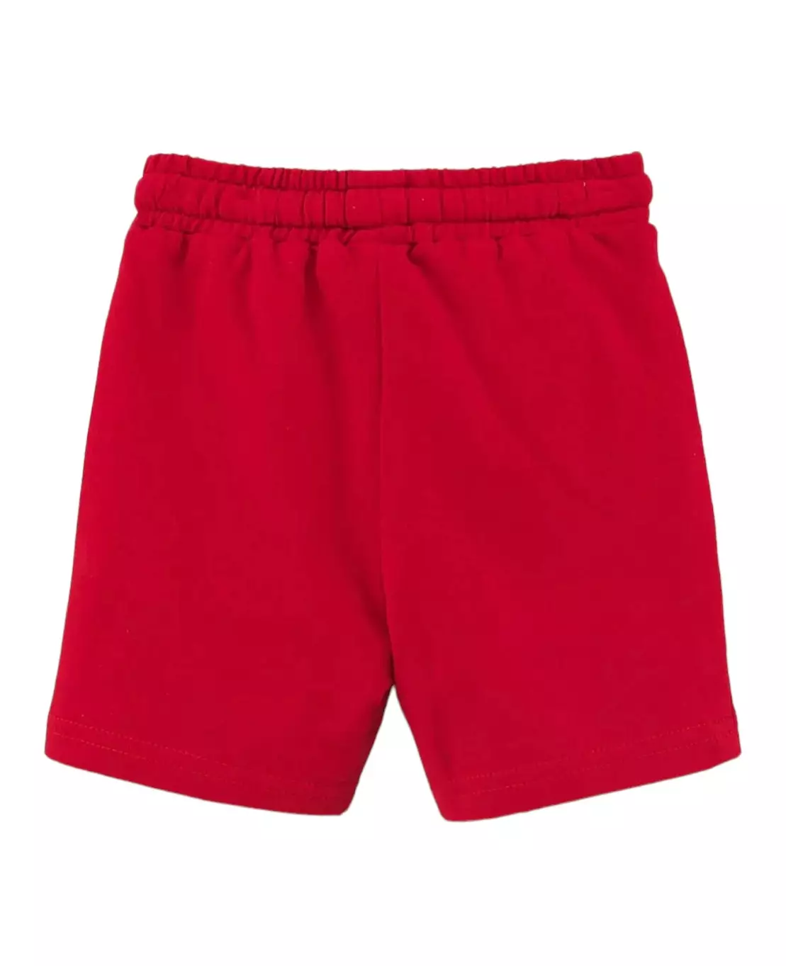 Red new arrivals jersey shorts