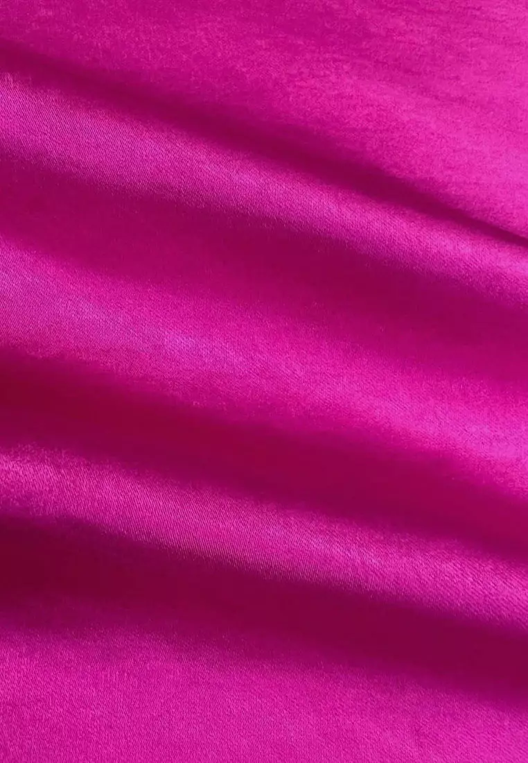 Samaya Satin Midi Dress