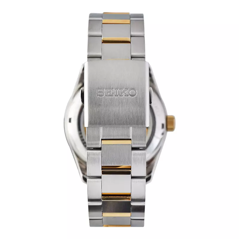 Jam Tangan Pria Seiko Presage SSA306J1 Automatic Silver Dial Dual Tone Stainless Steel Strap