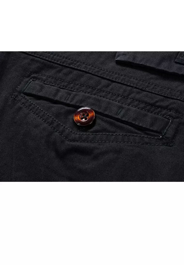 Simple Cotton Casual Shorts GJL66051