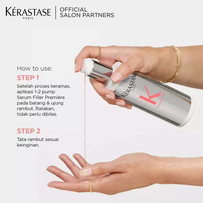 Kerastase Serum Rambut Rusak - Serum Premiere 90ml Anti Damaged Serum