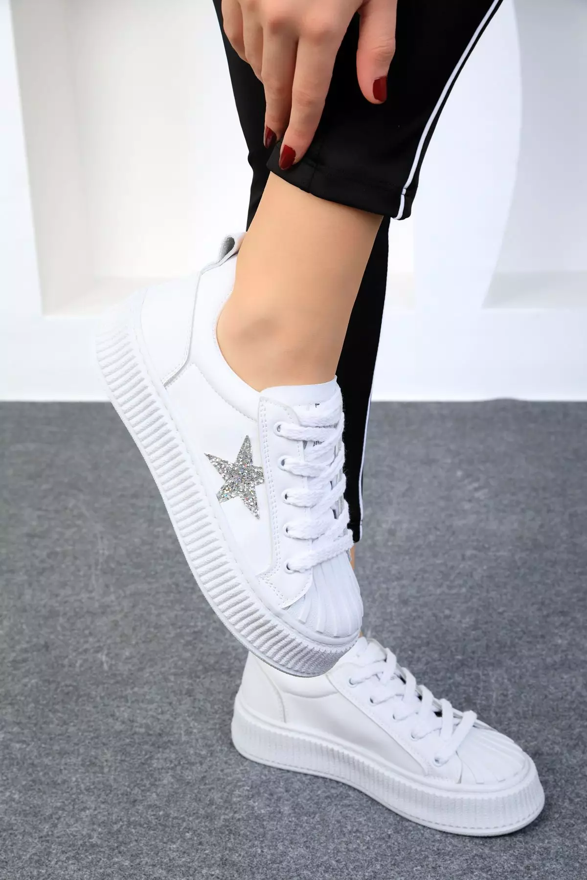 Discount on Soho  shoes - SKU: Glitter Star Sneakers