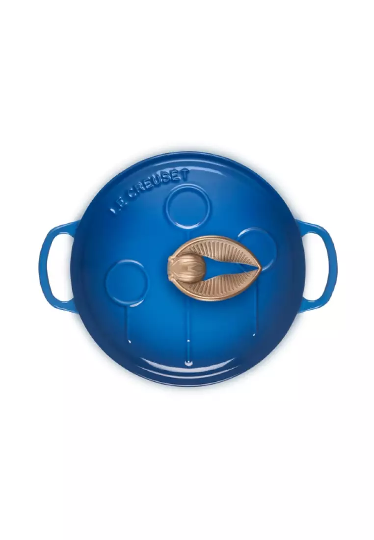 Le Creuset Le Creuset Harry Potter™ Quidditch Marseille Blue Cast Iron