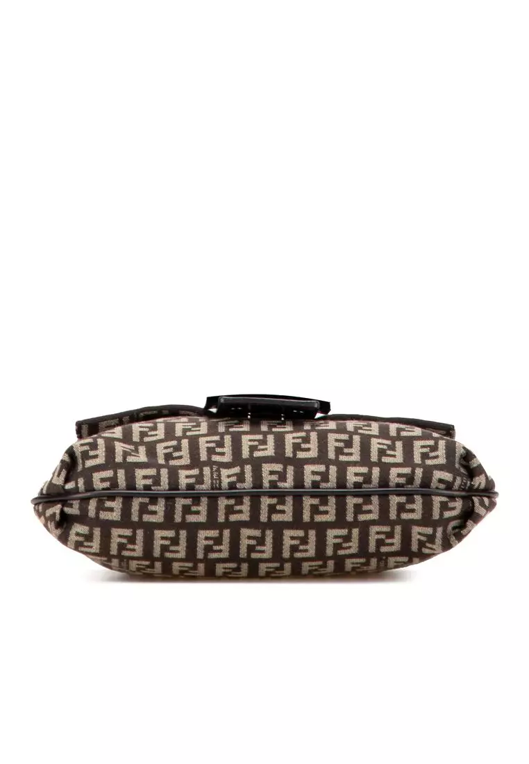 Buy Fendi Pre-Loved Fendi Zucchino Canvas Crossbody 2026 Online