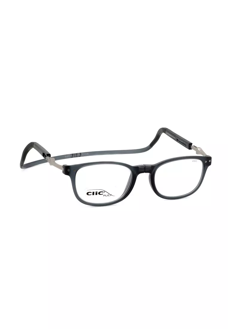 Wallstreet Magnetic (Grey) +1.25 Reading Glasses for 42-43 Years Old