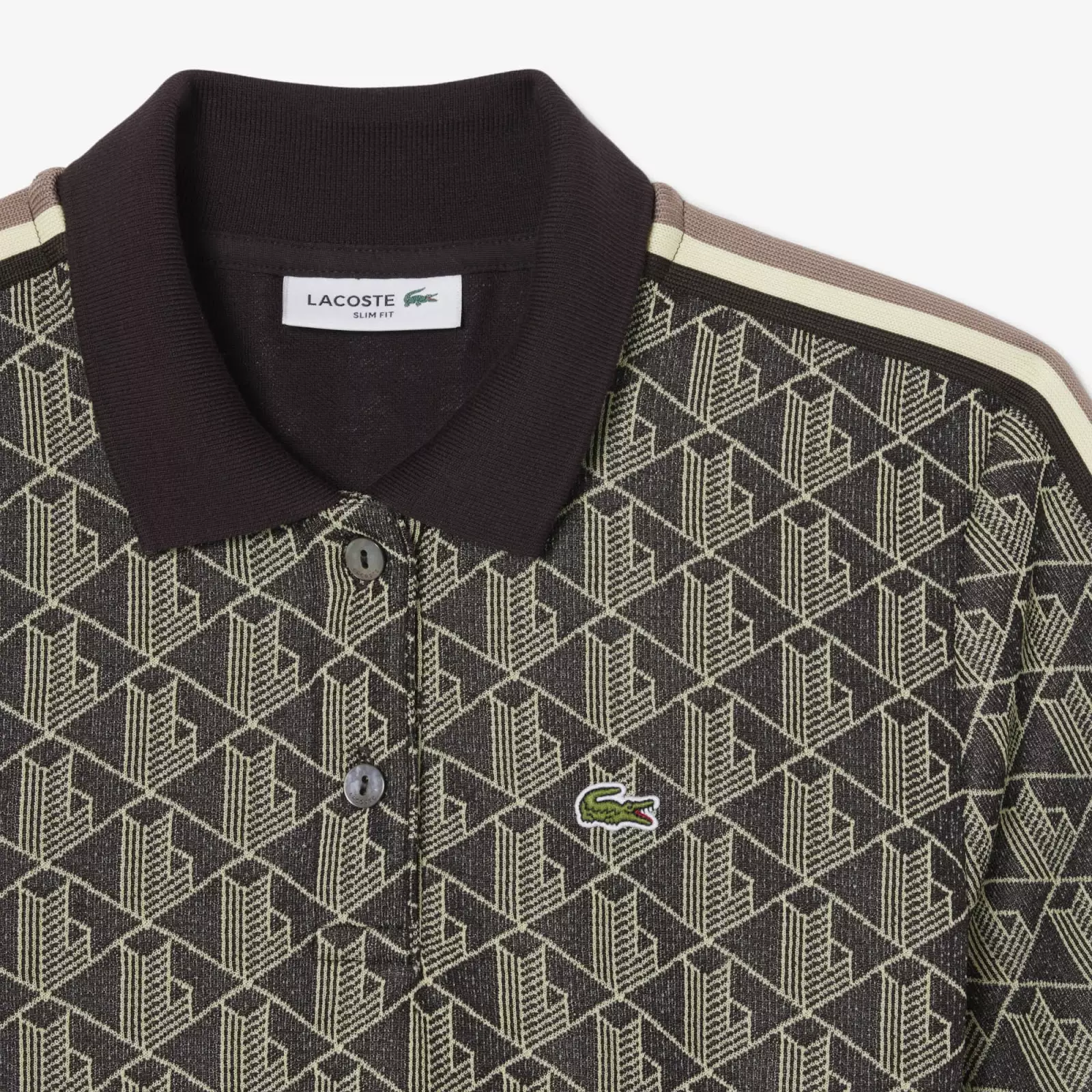 Jacquard Monogram Polo Shirt