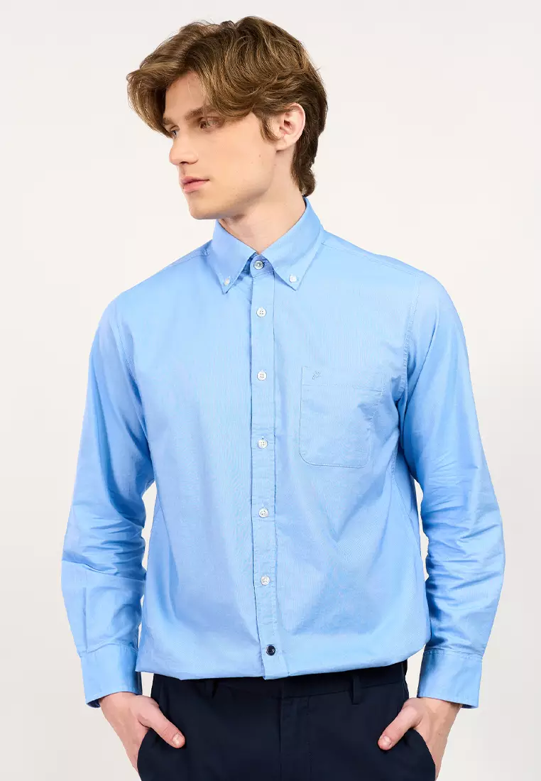 Men's Lightweight Oxford Button-Down Shirt