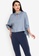 Origin by Zalora blue Pleat Front Shirt made from TENCEL™ CACE1AA402CBBCGS_3