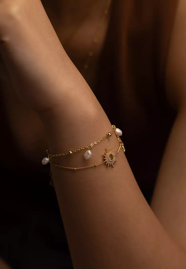 To The Sea Gold Bracelet