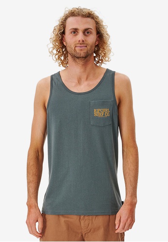 Rip Curl grey and blue Made For Tank Top 5D42DAAFB2167AGS_1