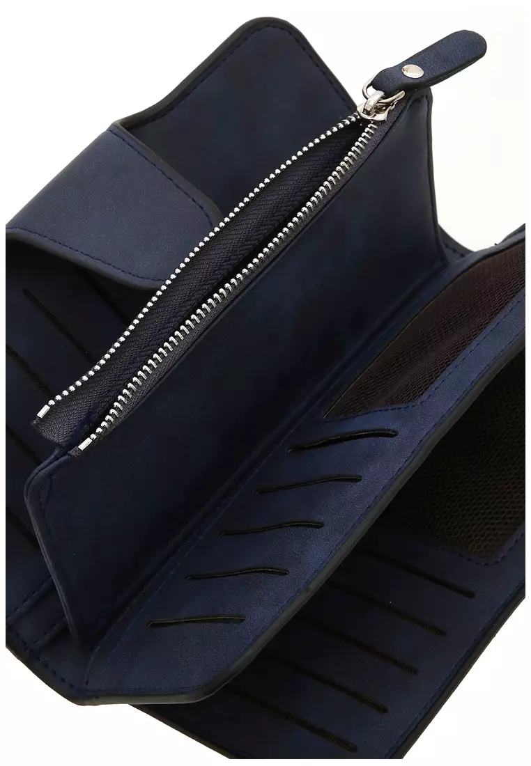 Dompet Wanita Model Panjang Casual Women Wallet Many Slot Material Kulit ORIGINAL