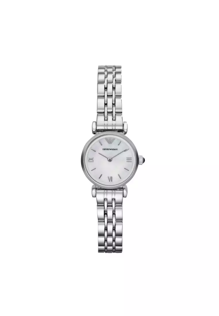 Buy Emporio Armani Emporio Armani Silver Watch AR1763 Online | ZALORA ...