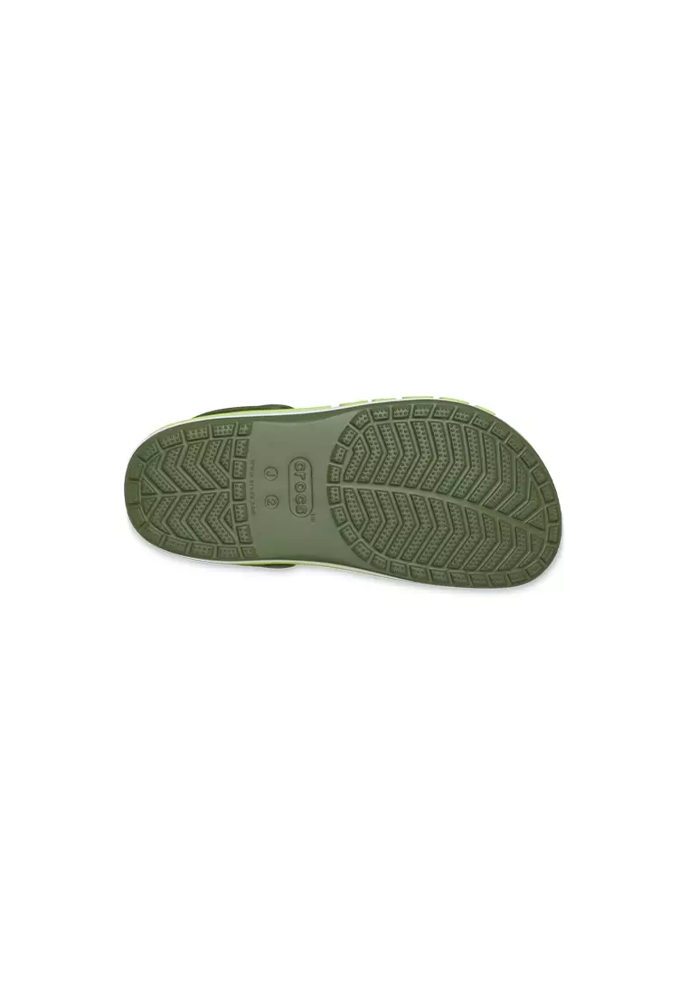 Kids' Bayaband Clog in Army Green/Lime Punch