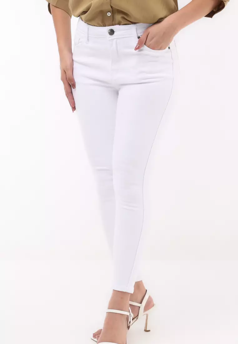 Cropped Skinny High Waist