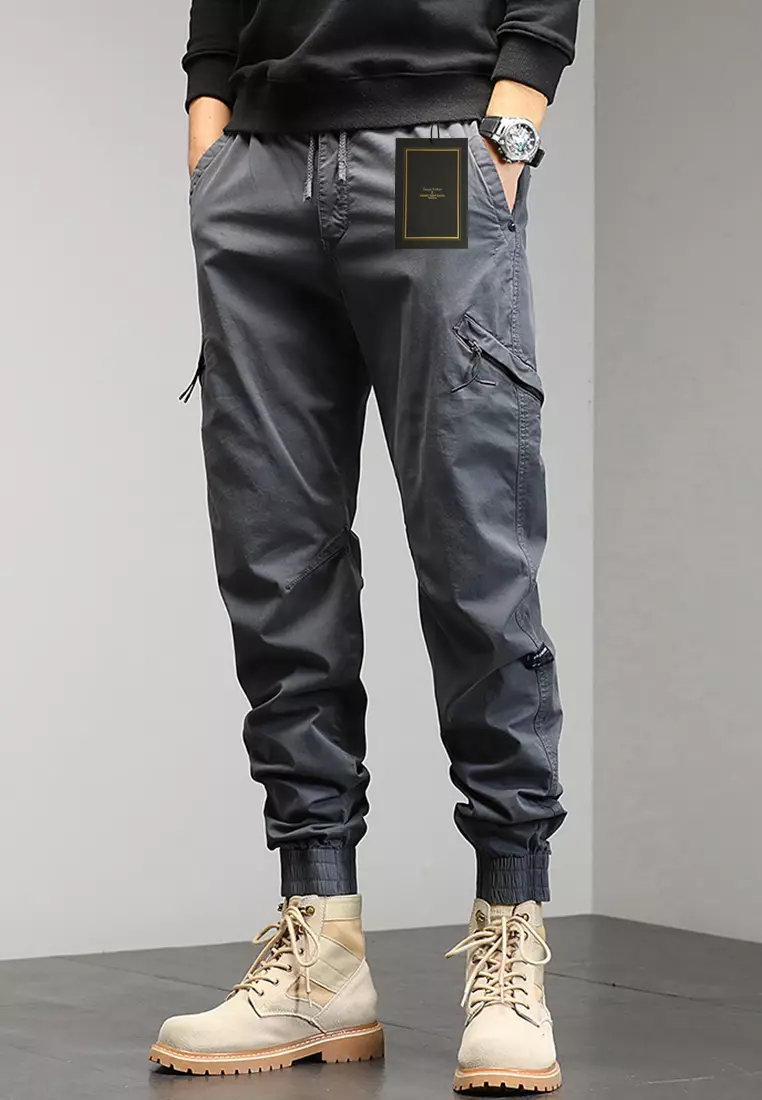 Multi Pockets Casual Cargo Pants GJL667