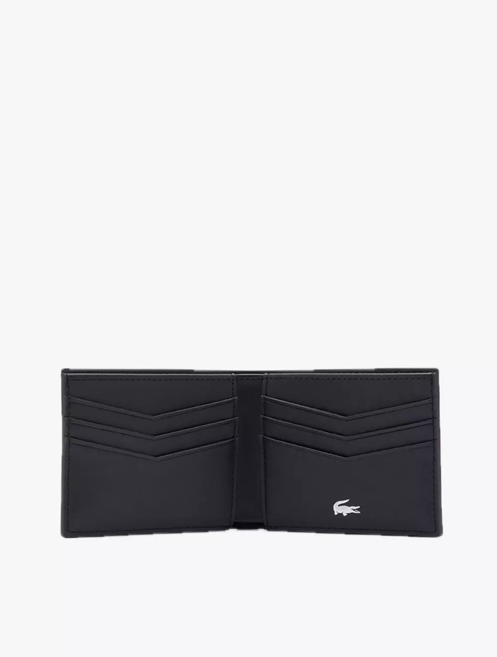 Small Ossian Leather Billfold - Black