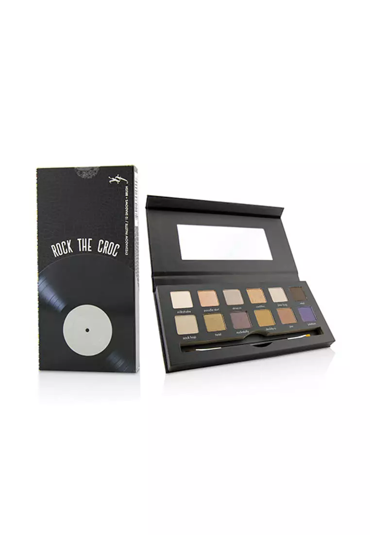 Discount on Ybf Beauty  shoes - SKU: Ybf Beauty - Rock The Croc Eyeshadow Palette (12x Eyeshadow, 1x Double Ended Eyeshadow Brush) 12x0.8