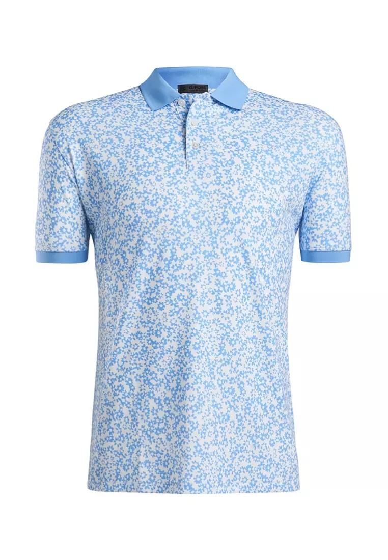 Men's Daisy Floral Polo