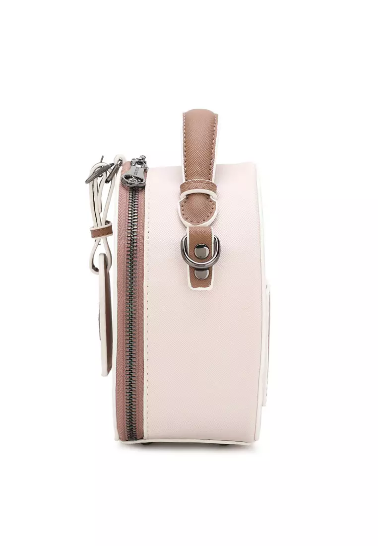 Women's Shoulder Bag / Sling Bag / Crossbody Bag (Tas Bahu / Tas Selempang Wanita) - Putih