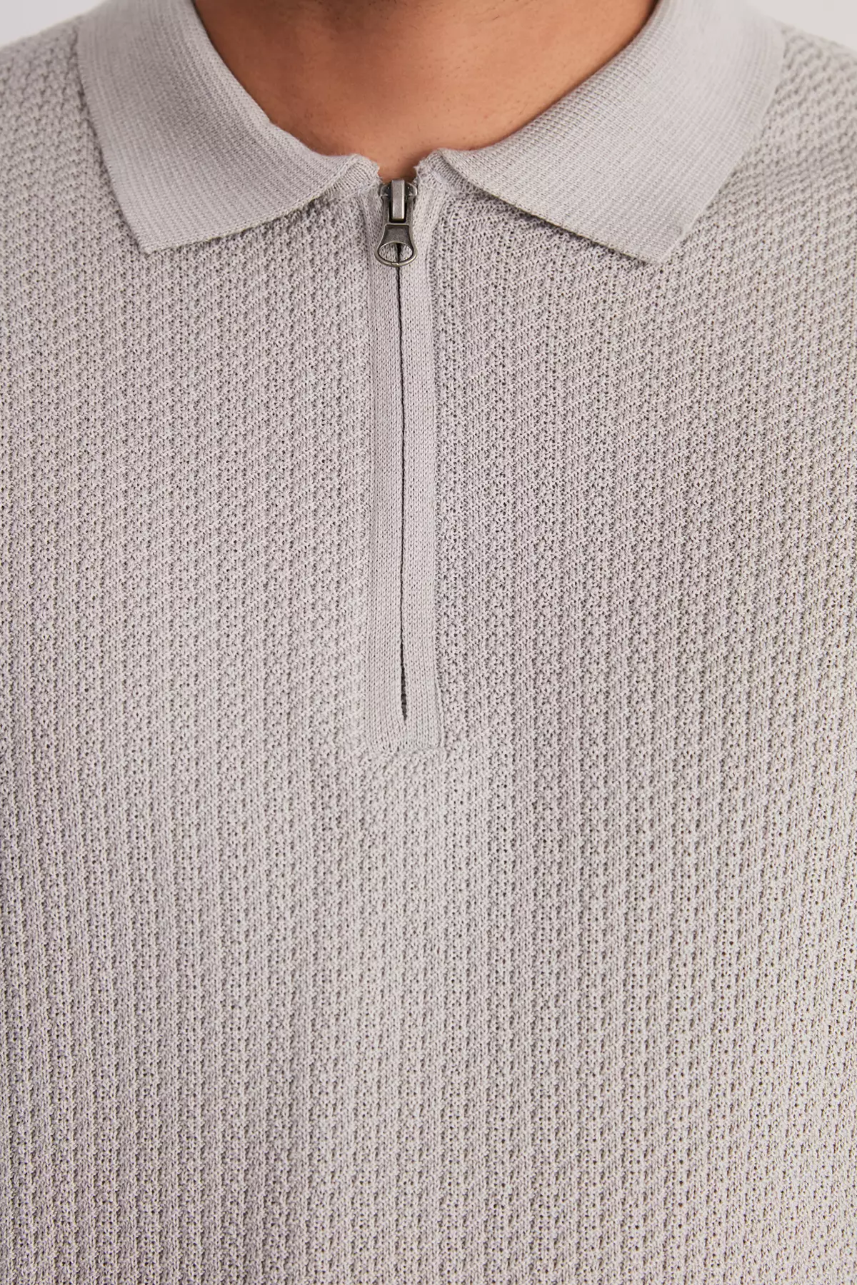 Knit Polo Shirt