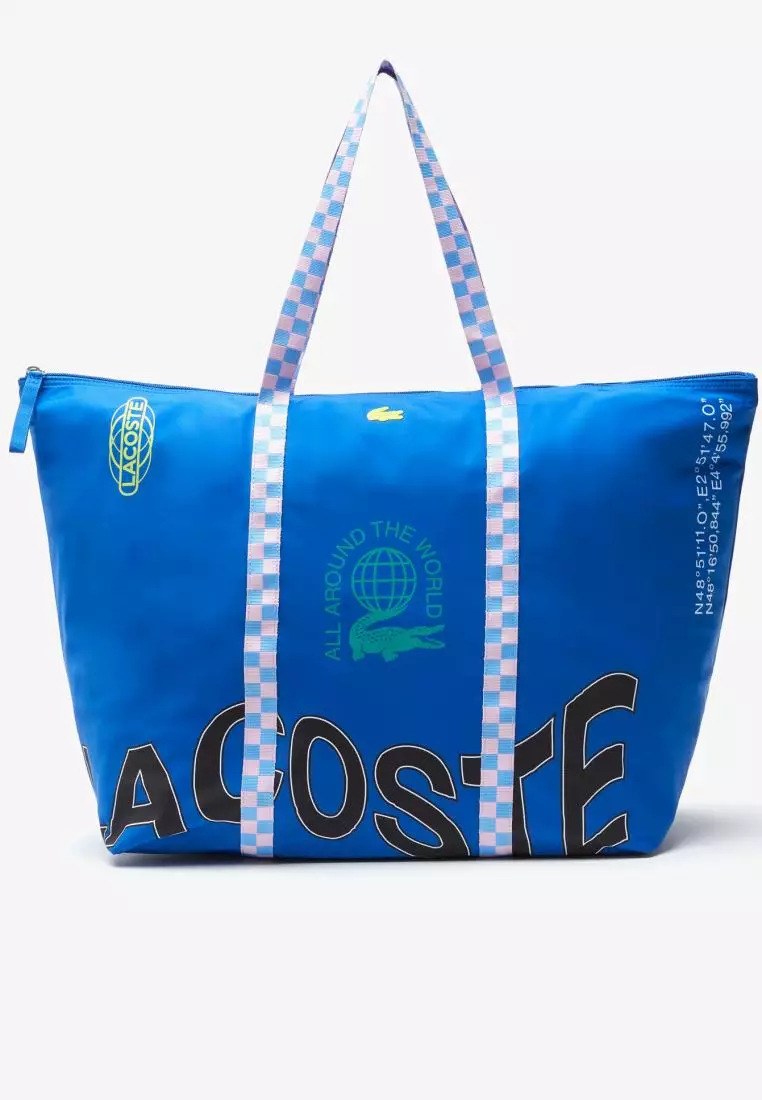 Lacoste Women's Padded Nylon Crossover Bag Abimes