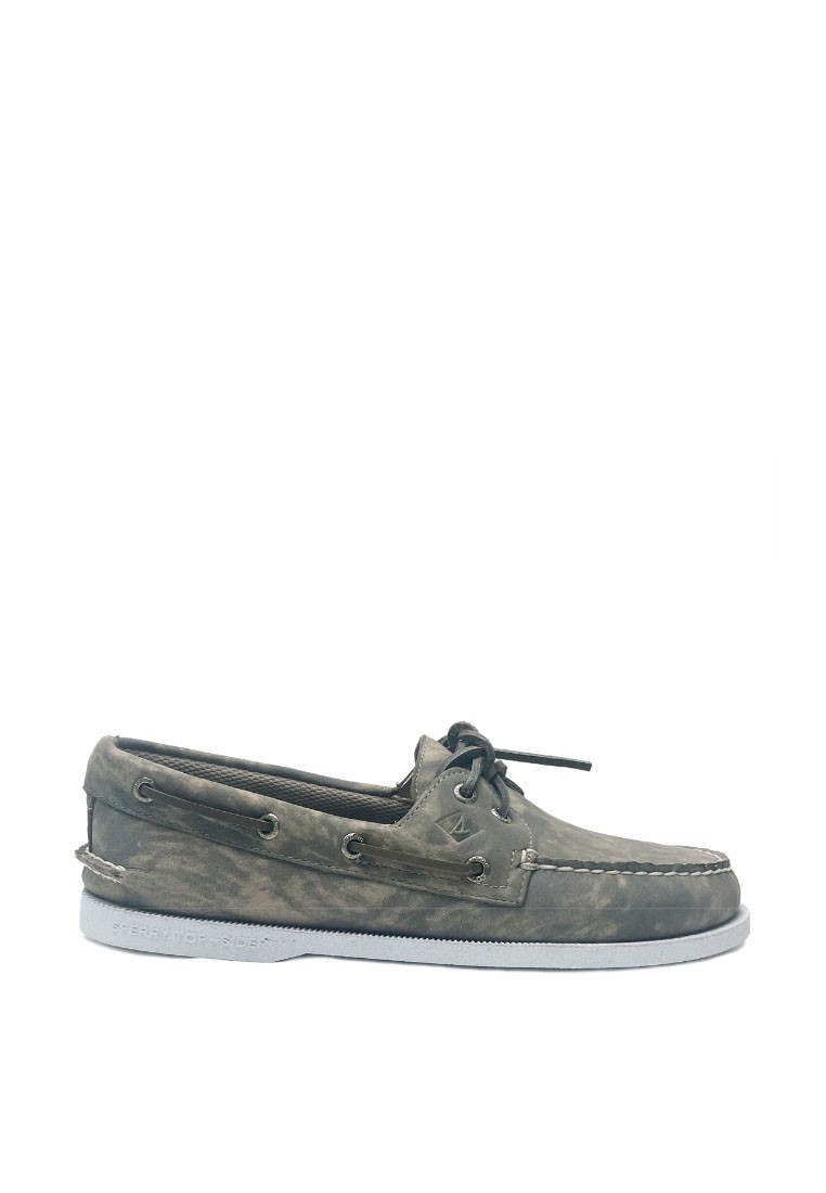 Sperry Men's Authentic Original Nubuck Boat Shoe - Khaki (STS24523)