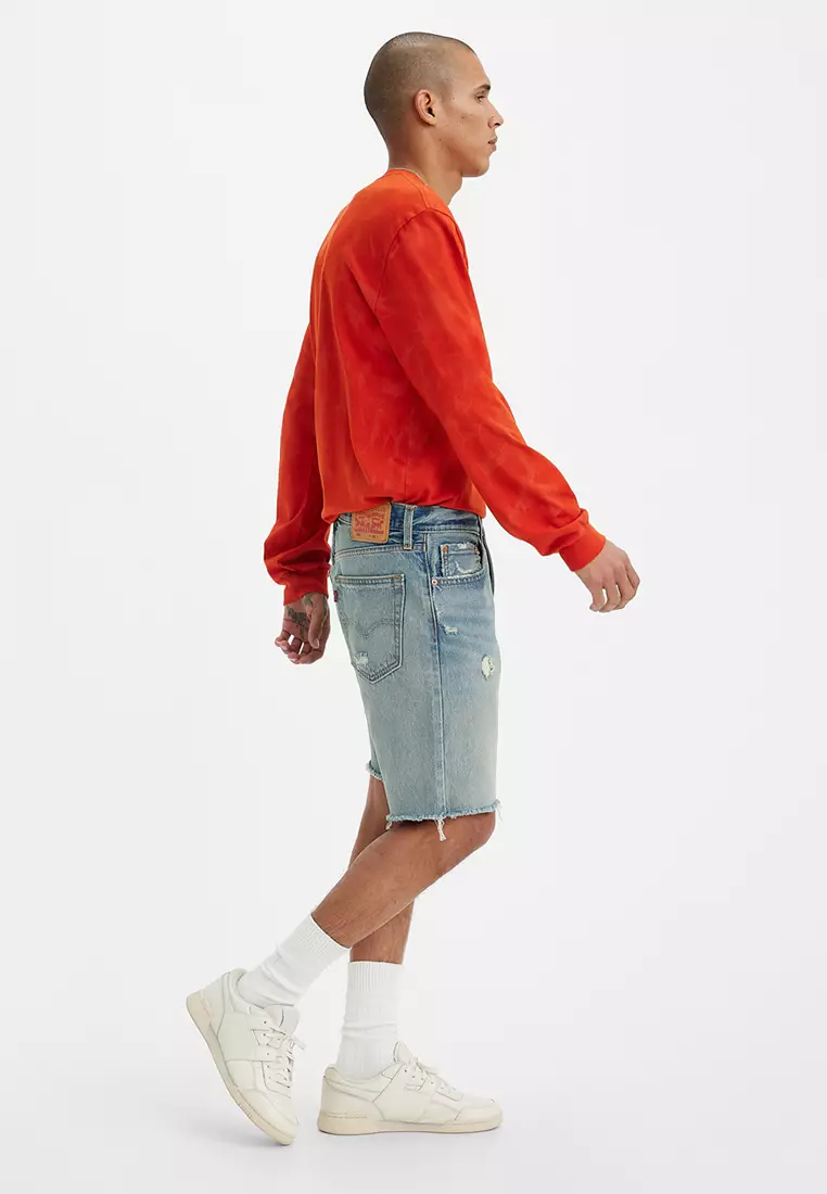 Levi's® 男士 405 經典直筒牛仔短褲