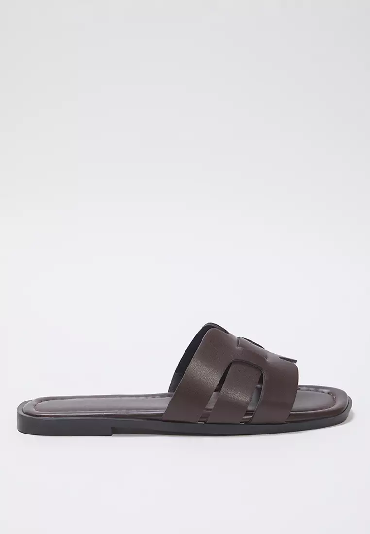 Bitter Coffee Single Band Daily Women's Slippers Takss24Te00010