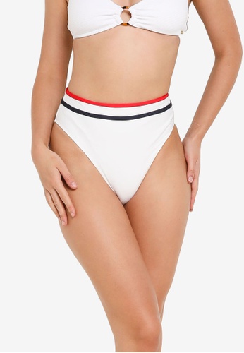H&M white and multi Brazilian Bikini Bottoms AE5E8US4343D4AGS_1