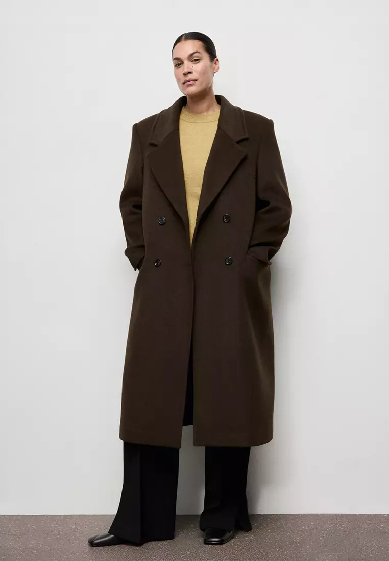 Oversized Sweater With Ribbed Trim