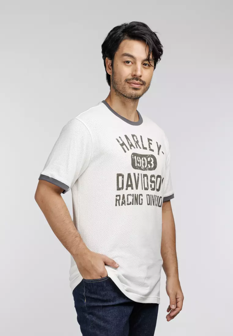 Buy Harley-Davidson Harley-Davidson Racing Ringer Tee 2025