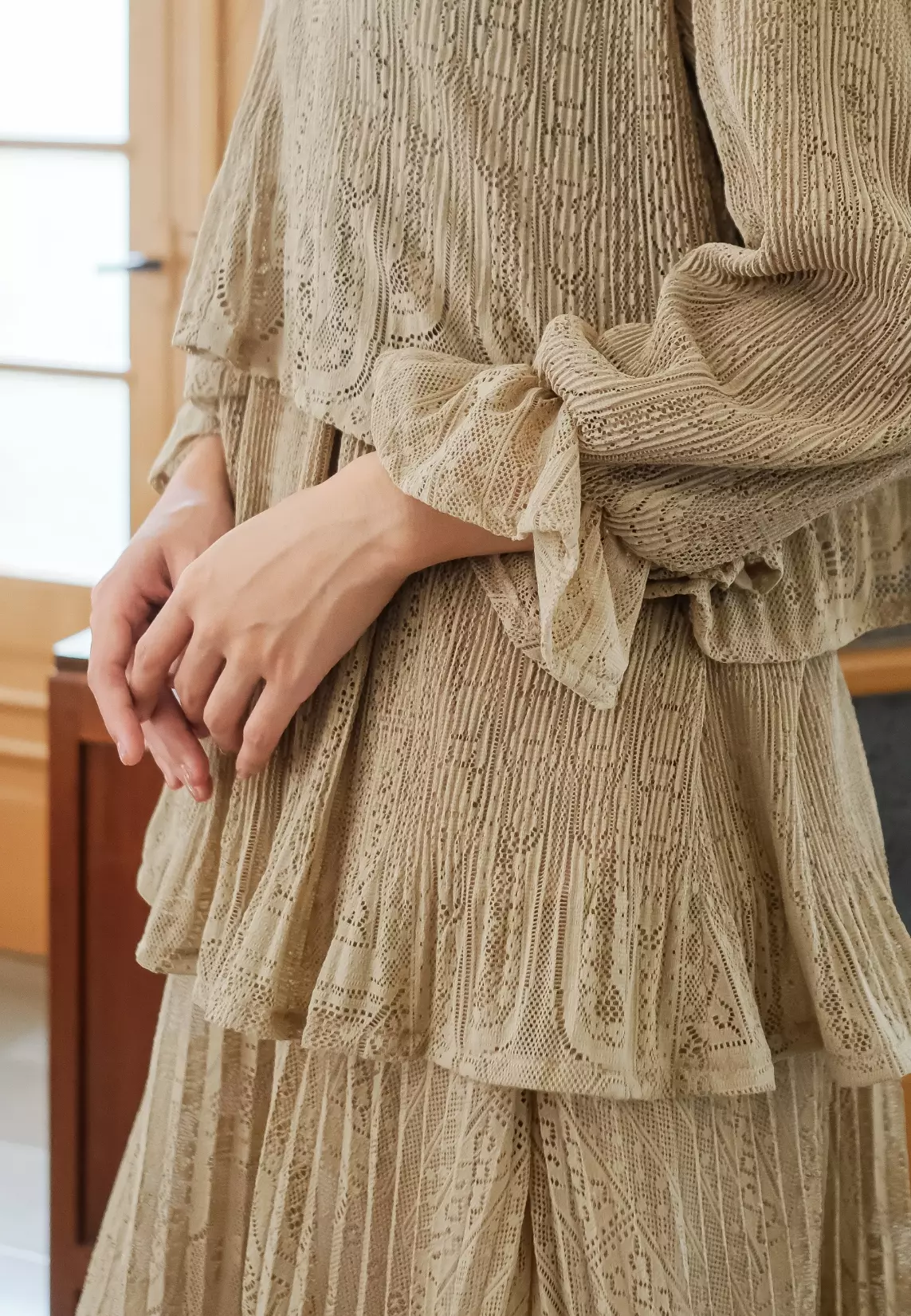 Ansara Blouse - Stone