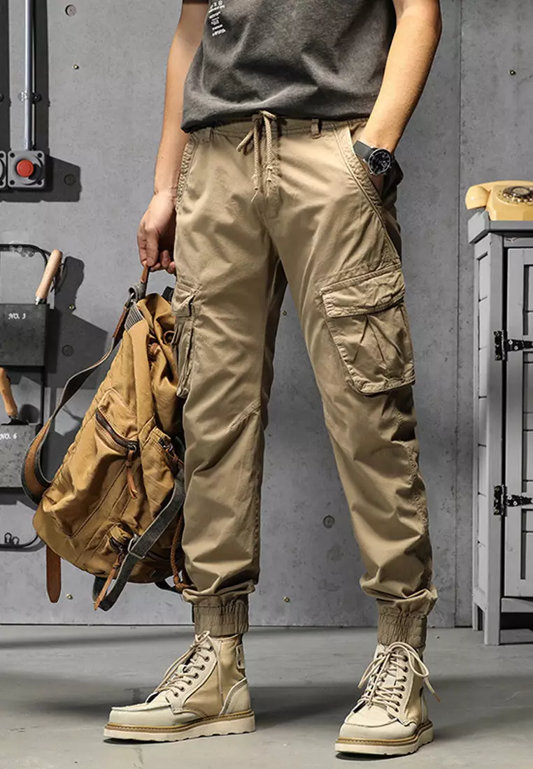 Functional Style Pockets Cargo Pants GJL601