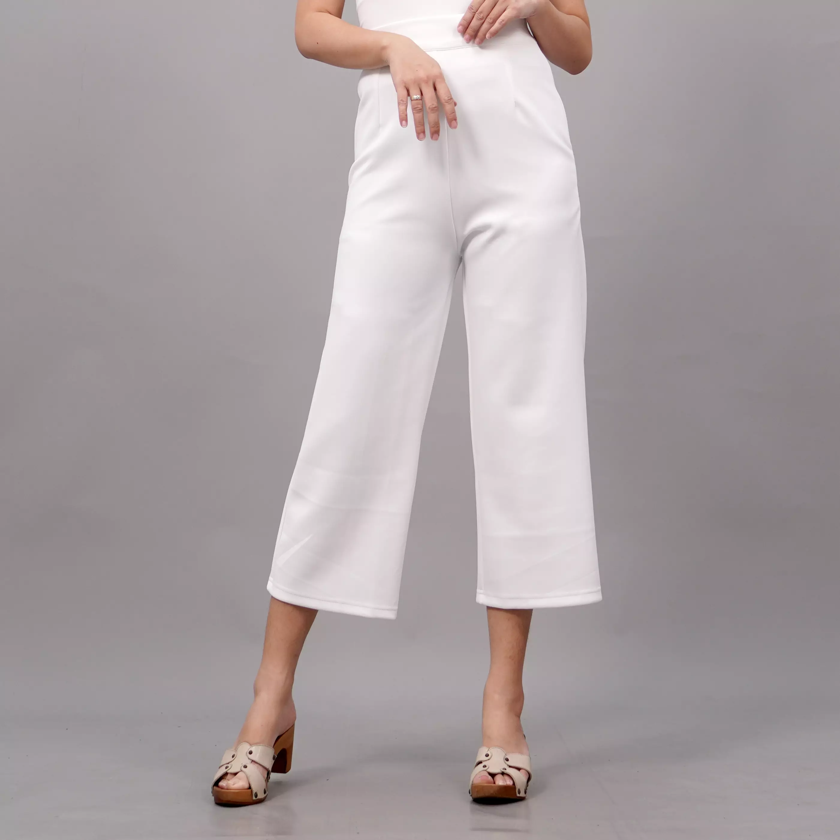  LISA Celana Kulot Highwaist Wanita Premium Celana Kulot Wanita 3/4 - BW