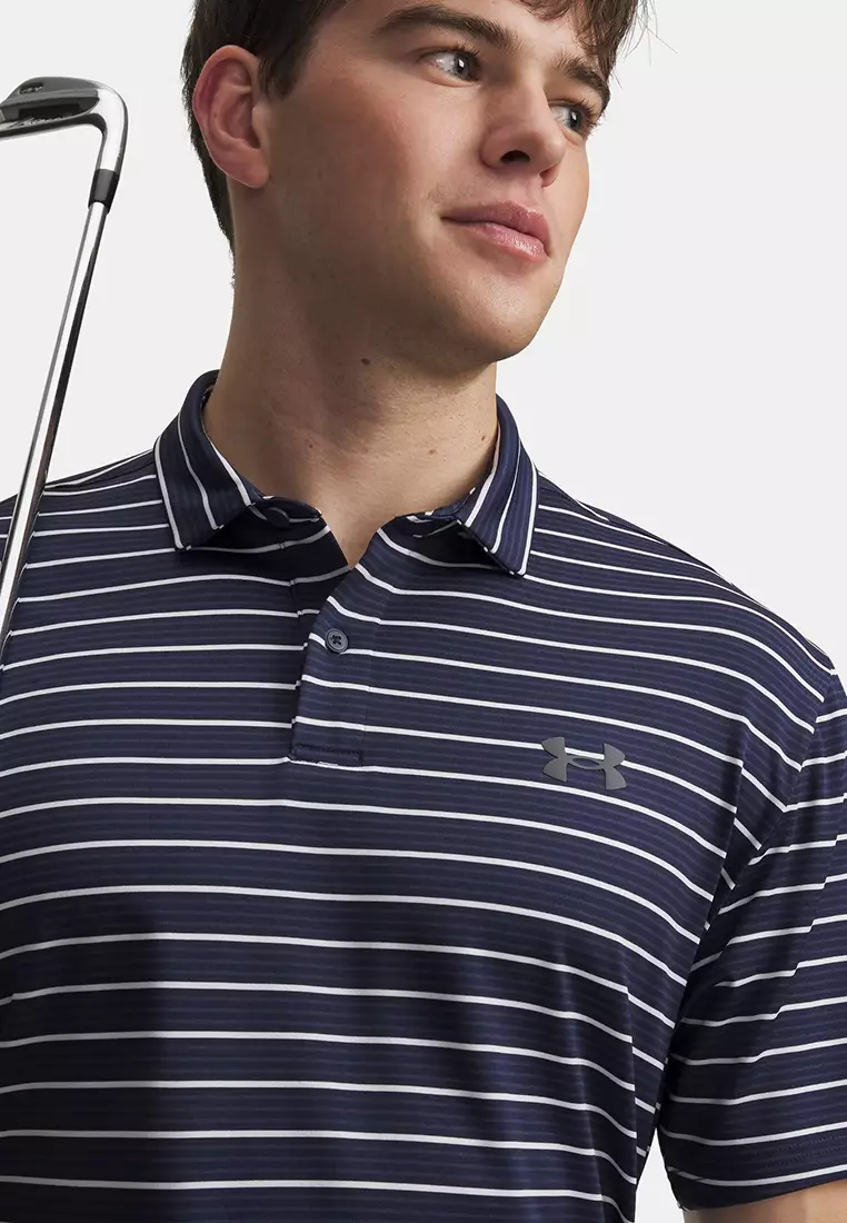 Matchplay Stripe Men's Polo Shirt