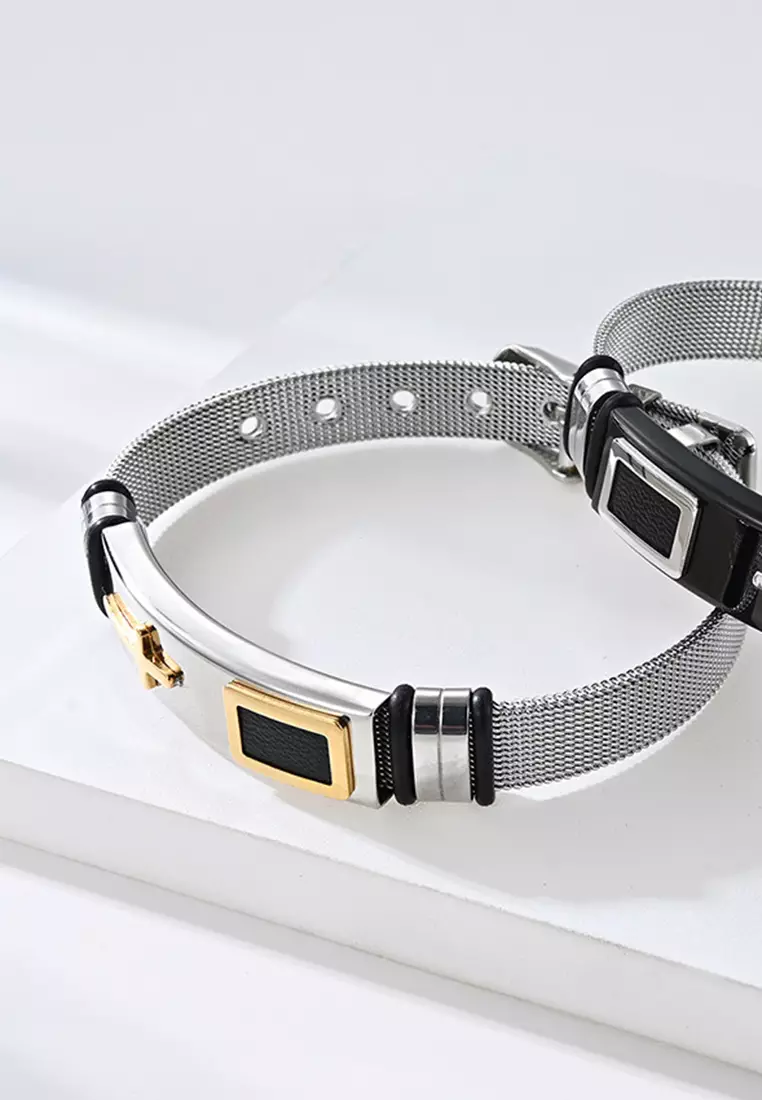 Titanium on sale mesh bracelet