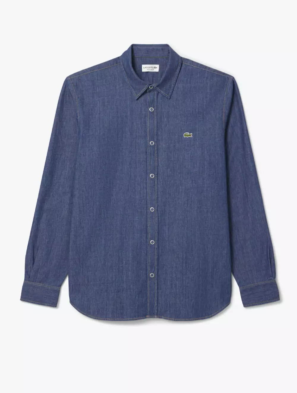 Regular Fit Lightweight Denim Shirt - Blue
