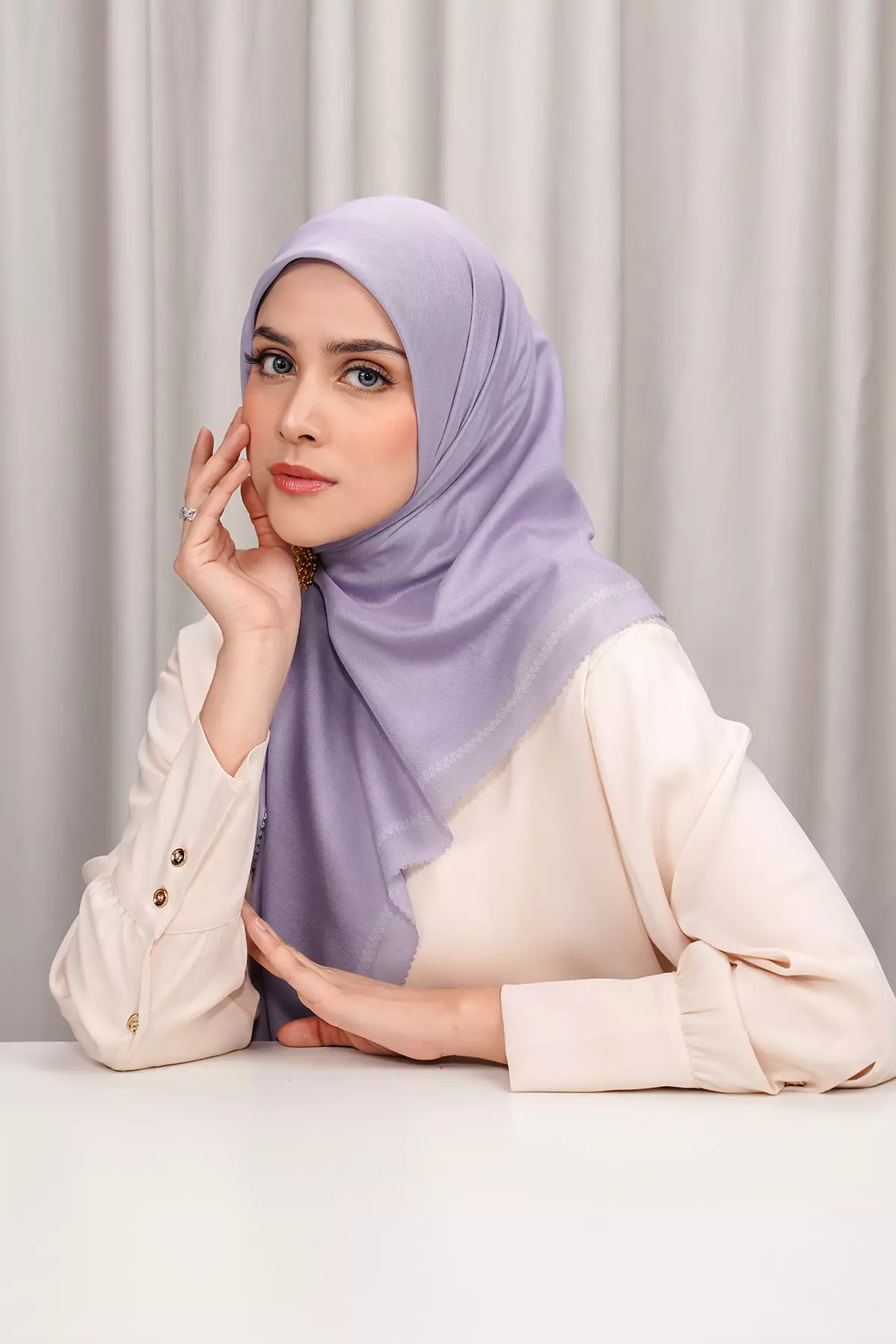 Today's Scarf - Lavender Aura