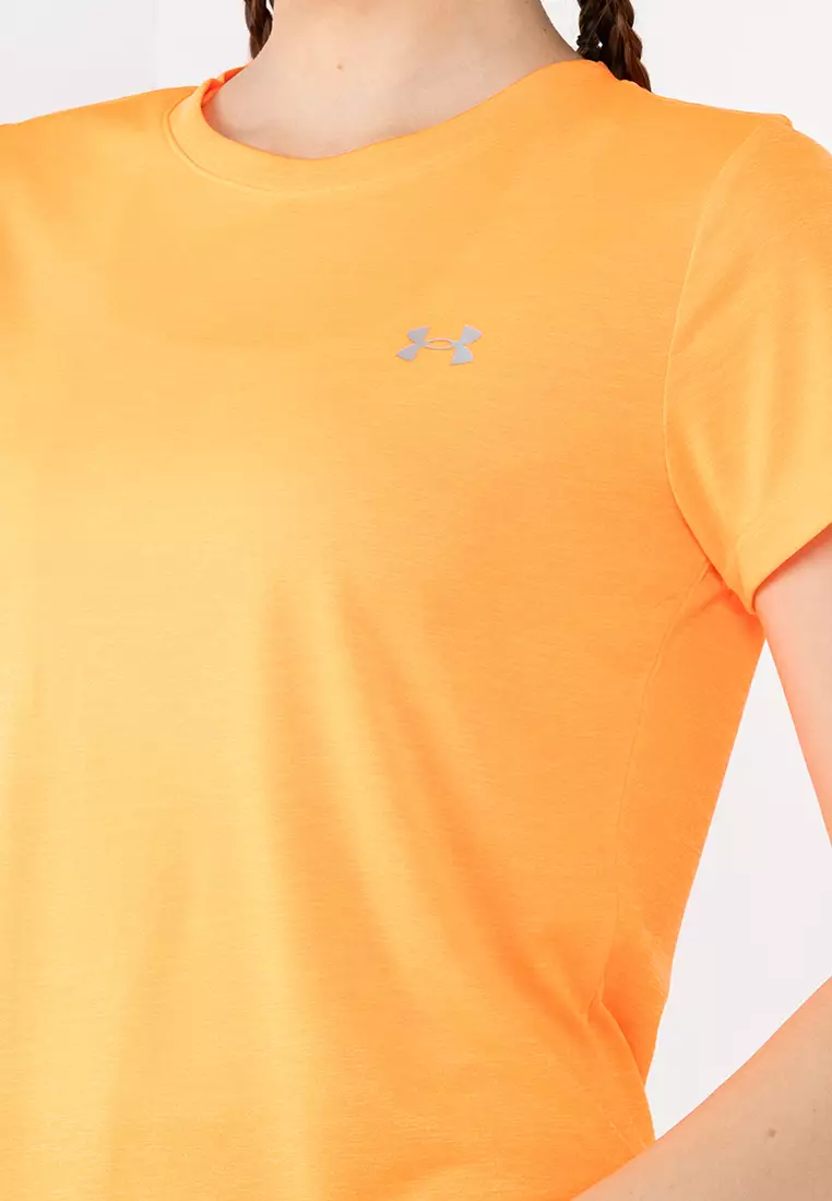 Under armour Tech SSC Twist Short Sleeve T-Shirt Orange